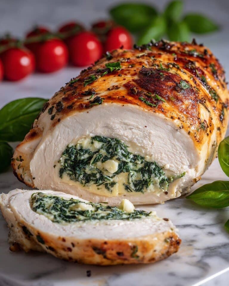 Spinach Ricotta Stuffed Chicken Recipe