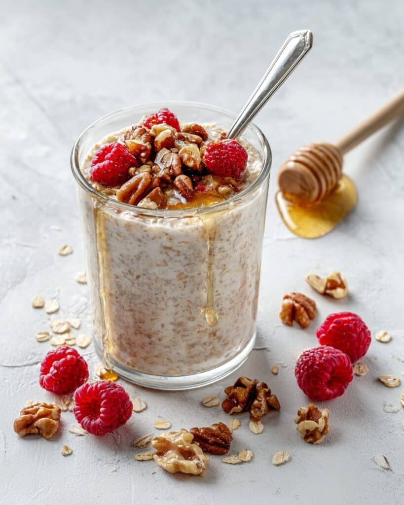 Maple Brown Sugar Overnight Oats Recipe