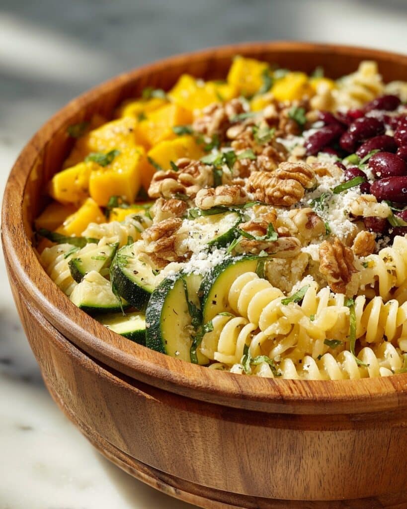 Fall Harvest Pasta Salad Recipe