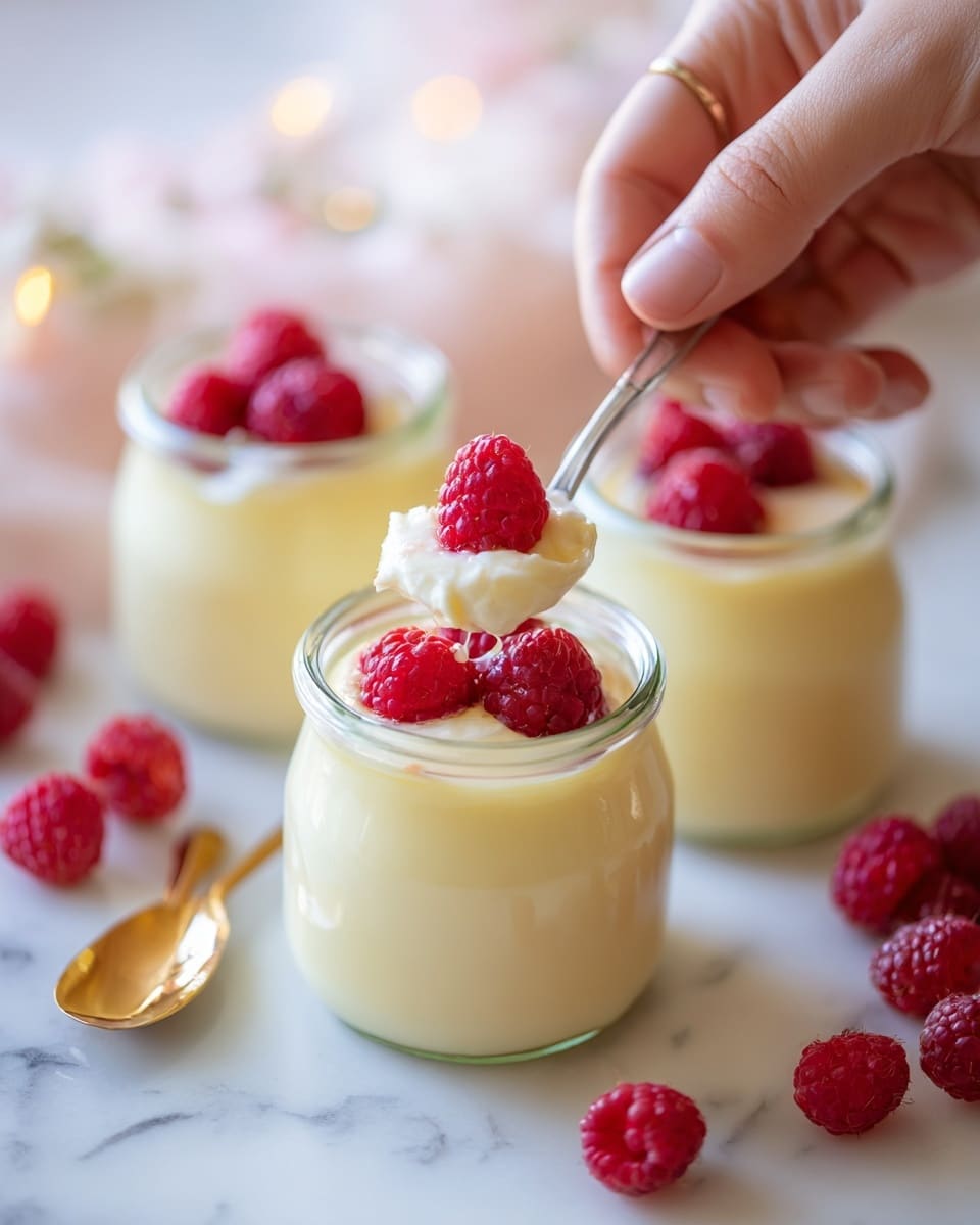 Creamy Vanilla Pudding Mousse Dessert Recipe - Recipe Image