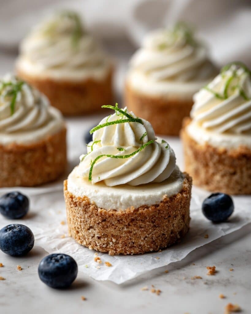 Zesty Key Lime Cheesecake Cookie Cups Recipe
