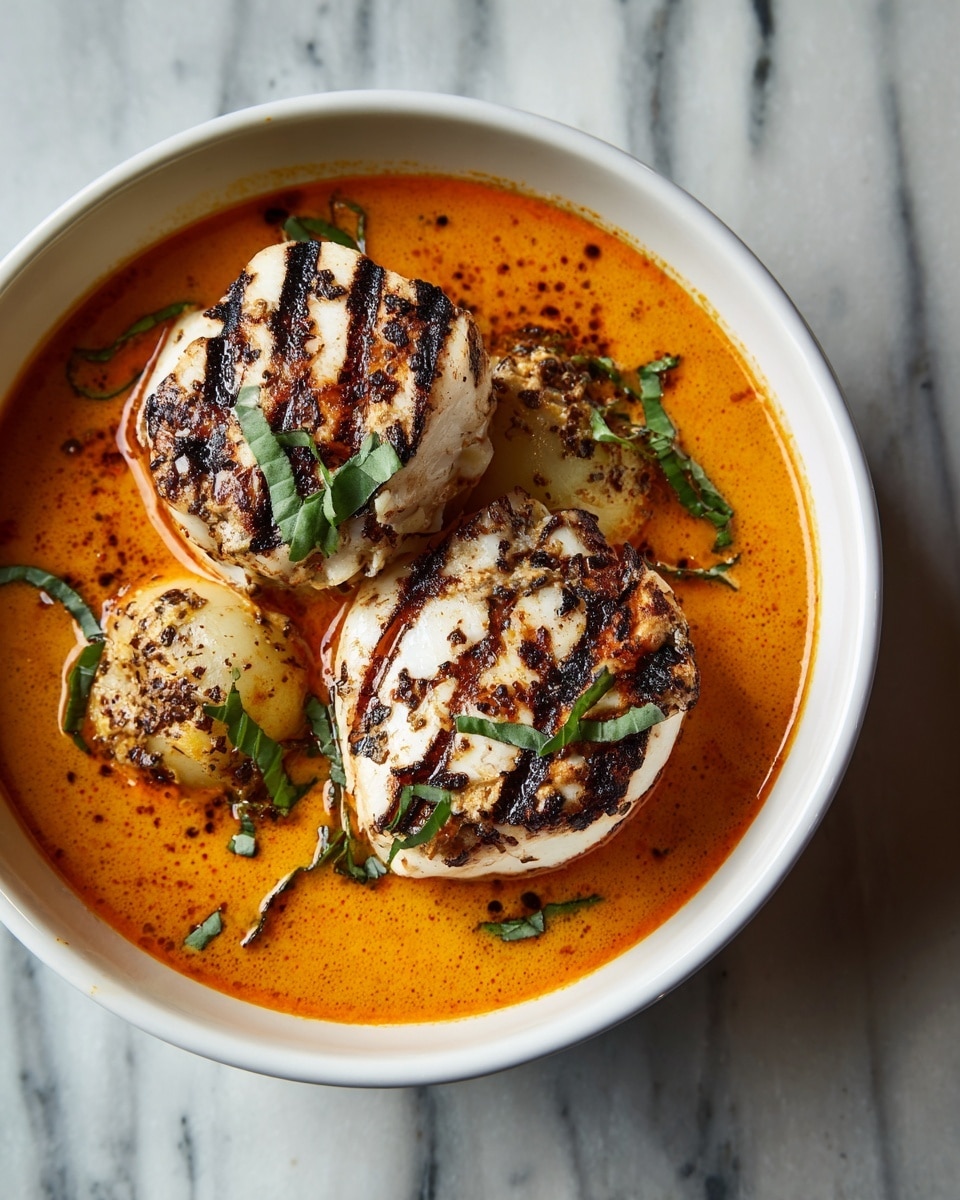 Cod in Roasted Red Pepper Sauce Recipe