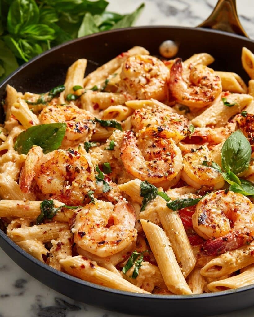 Creamy Sun-Dried Tomato and Shrimp Pasta Recipe