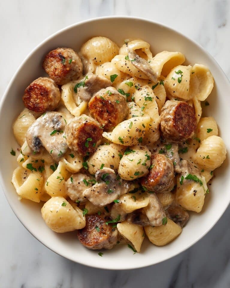 Creamy Beef and Mushroom Macaroni Recipe