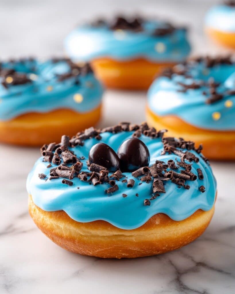 Cookie Monster Cinnamon Rolls Recipe