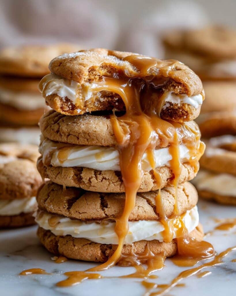 Caramel Cheesecake Cookies Recipe