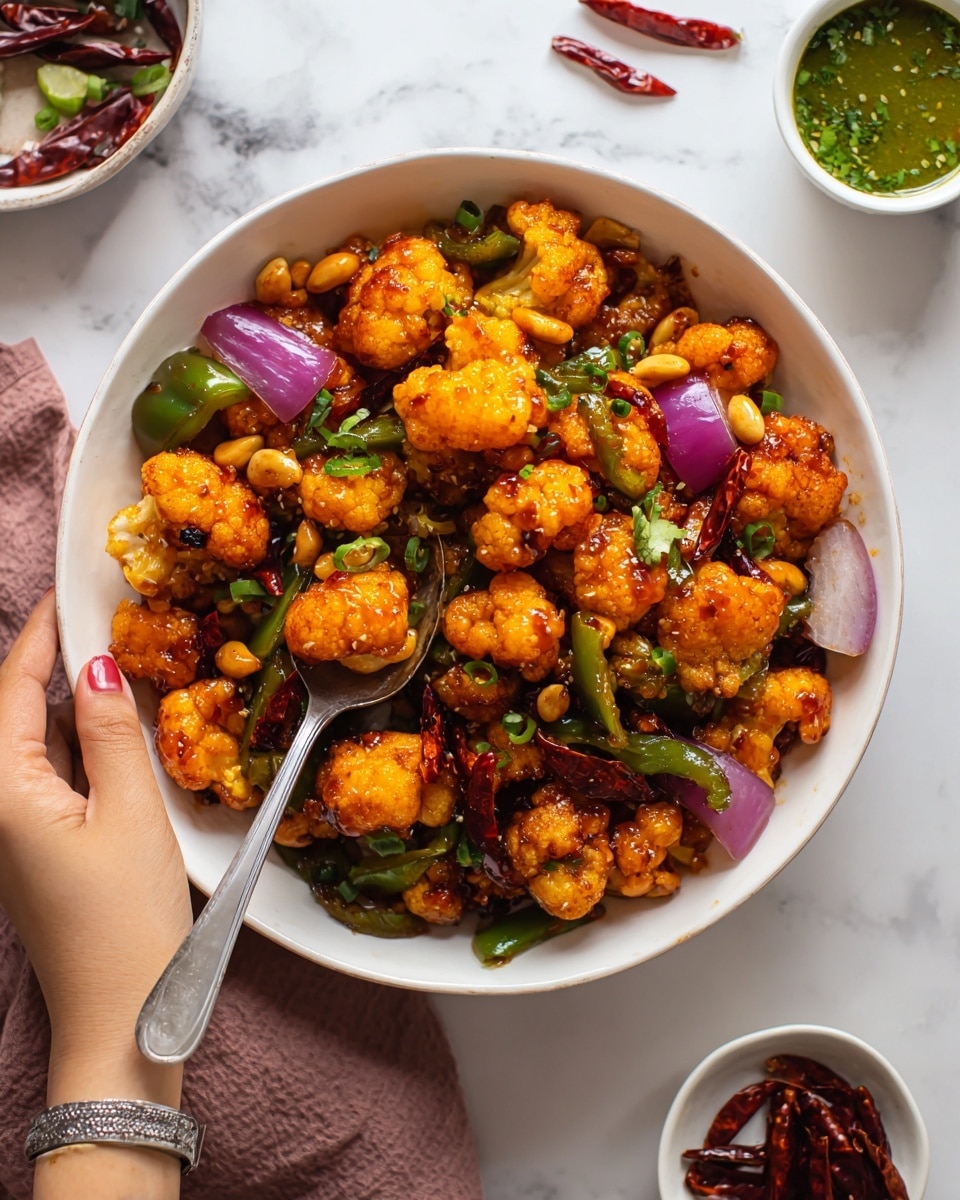 Kung Pao Cauliflower Recipe