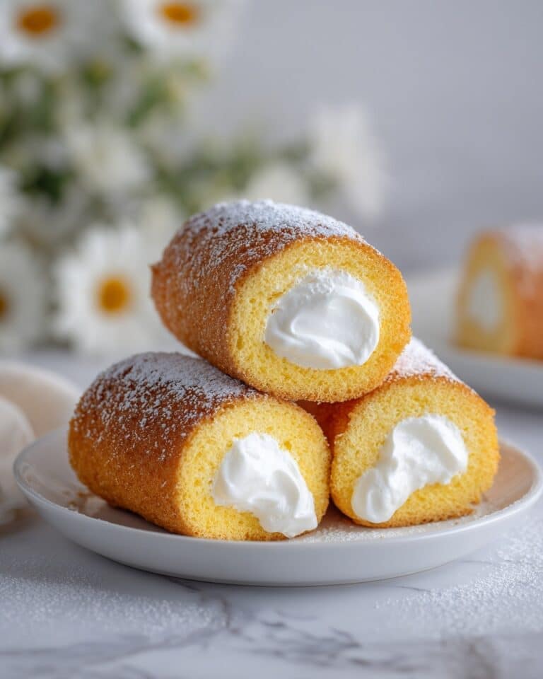Homemade Twinkies Vanilla Cakes Recipe