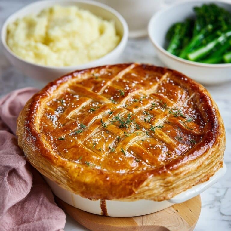 Creamy Chicken and Leek Pot Pie Recipe