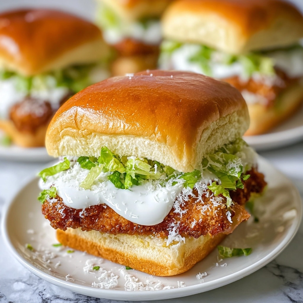 Crispy Chicken Caesar Sandwich Recipe - Recipe Image