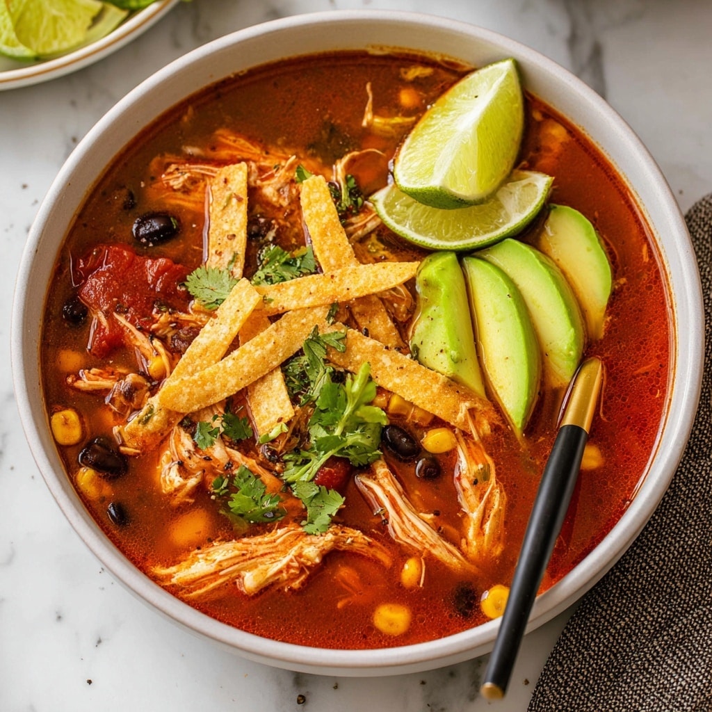 Chicken Tortilla Soup Recipe - Recipe Image