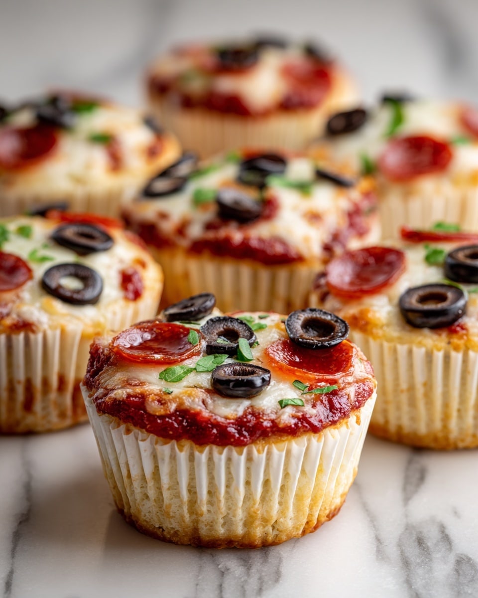 Pizza Cupcakes Recipe - Recipe Image