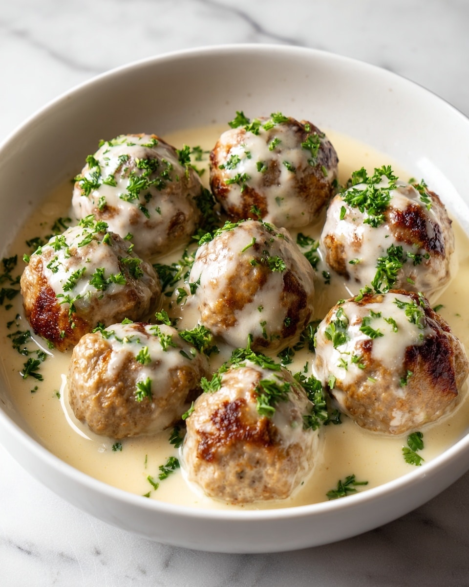 Creamy Turkey Meatballs Recipe - Recipe Image