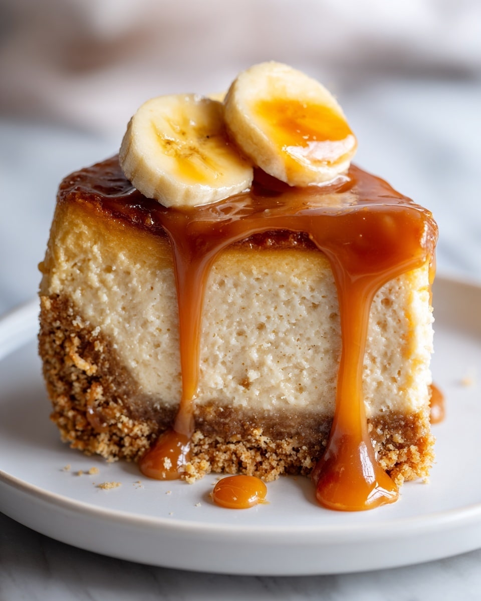 Banana Greek Yogurt Cheesecake Recipe - Recipe Image