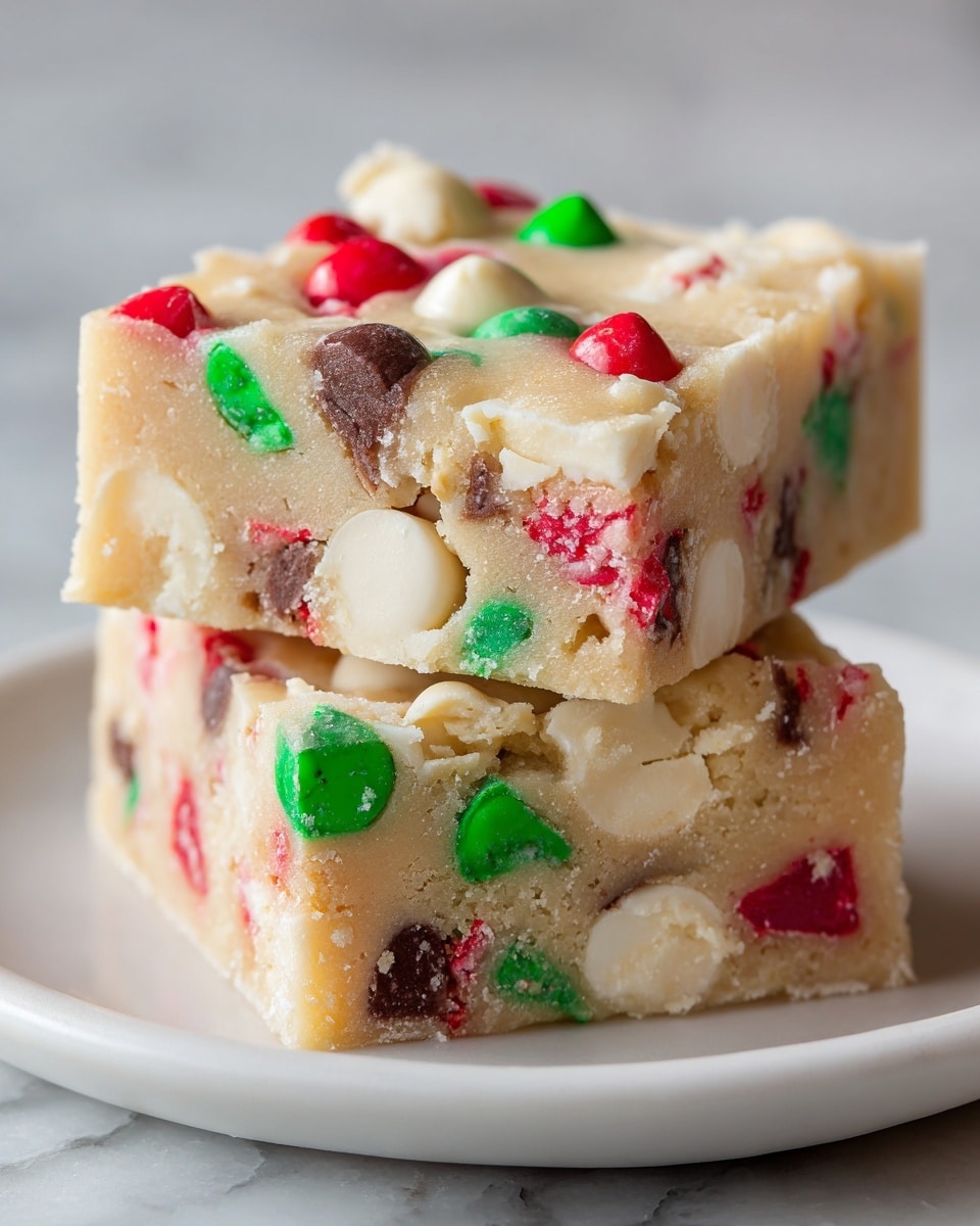 Christmas Cookie Bars Recipe - Recipe Image
