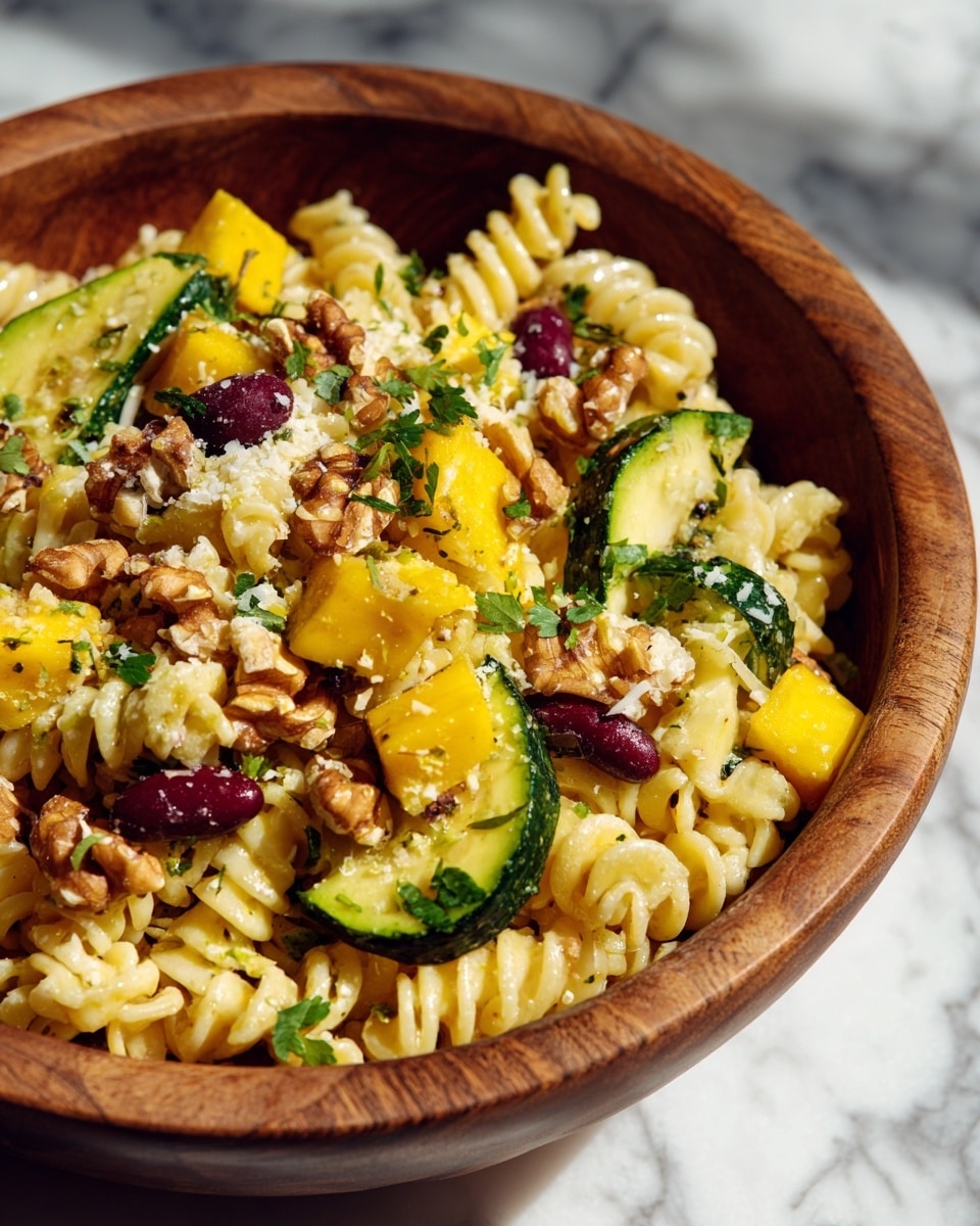 Fall Harvest Pasta Salad Recipe - Recipe Image