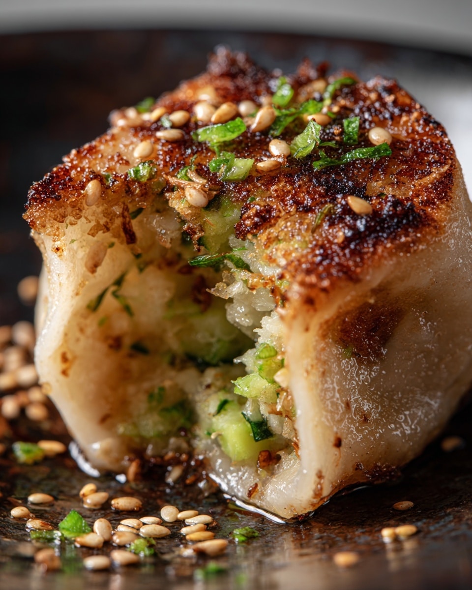 Vegan Zucchini Dumplings Recipe - Recipe Image