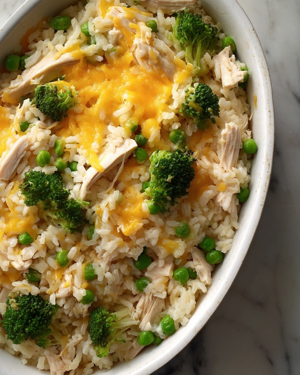 Broccoli, Rice, Cheese, and Chicken Casserole Recipe - Recipe Image