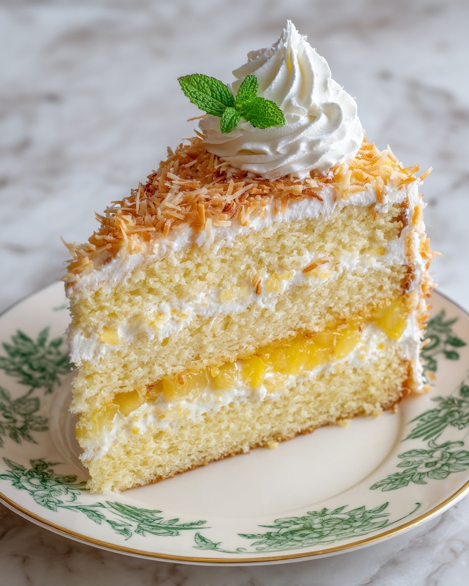 Weight Watchers Pineapple Angel Food Cake Recipe - Recipe Image