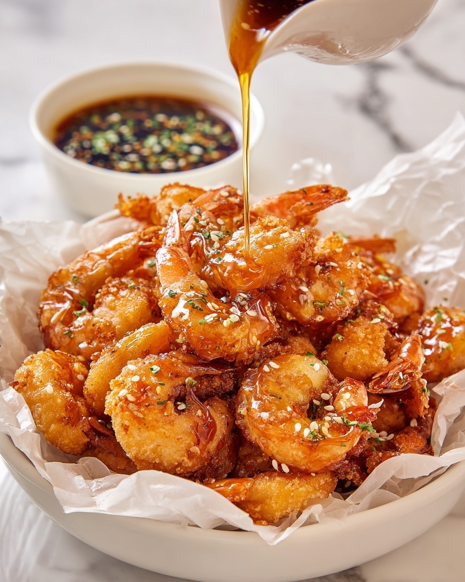Hot Honey Fried Shrimp Recipe - Recipe Image