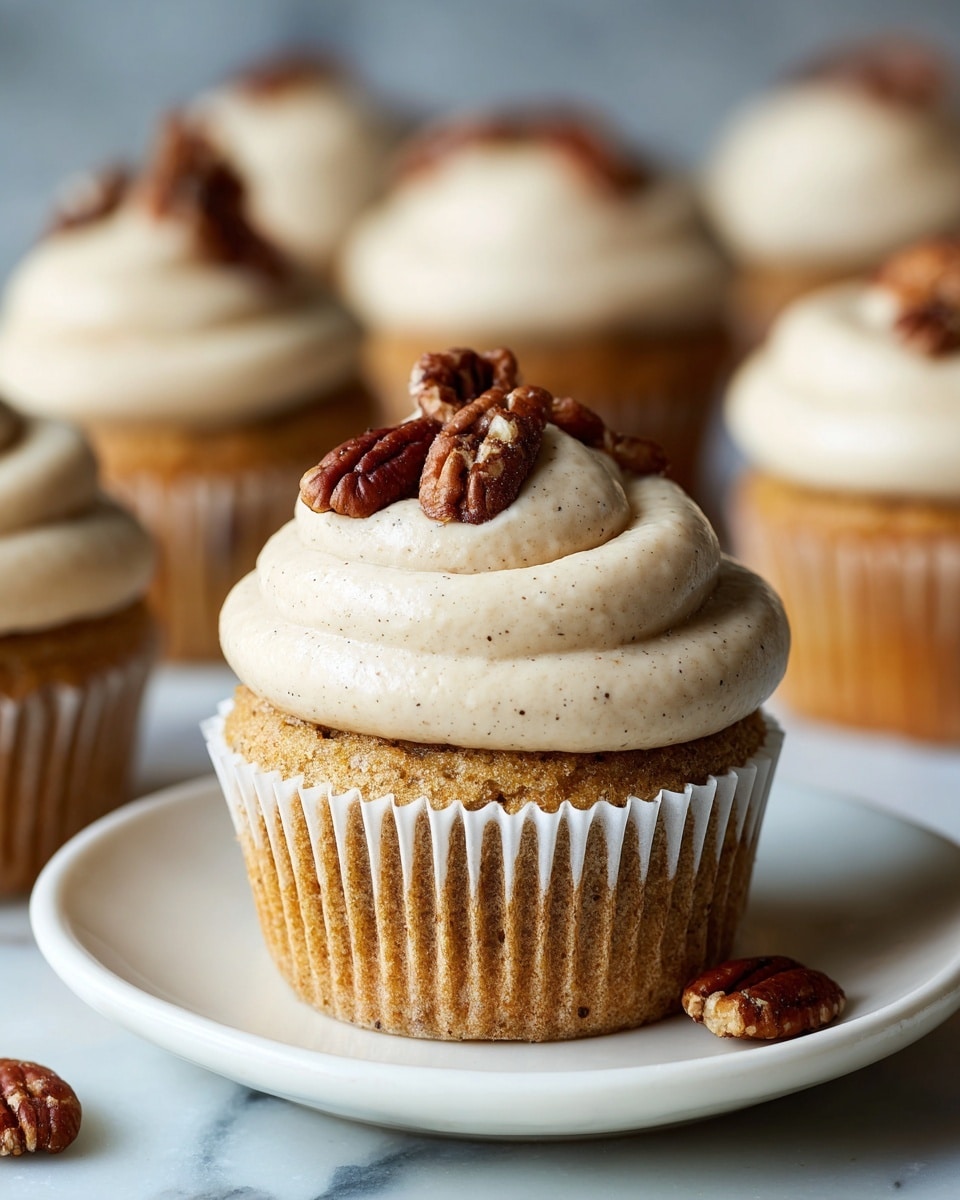 Pecan Pie Cupcakes Recipe - Recipe Image