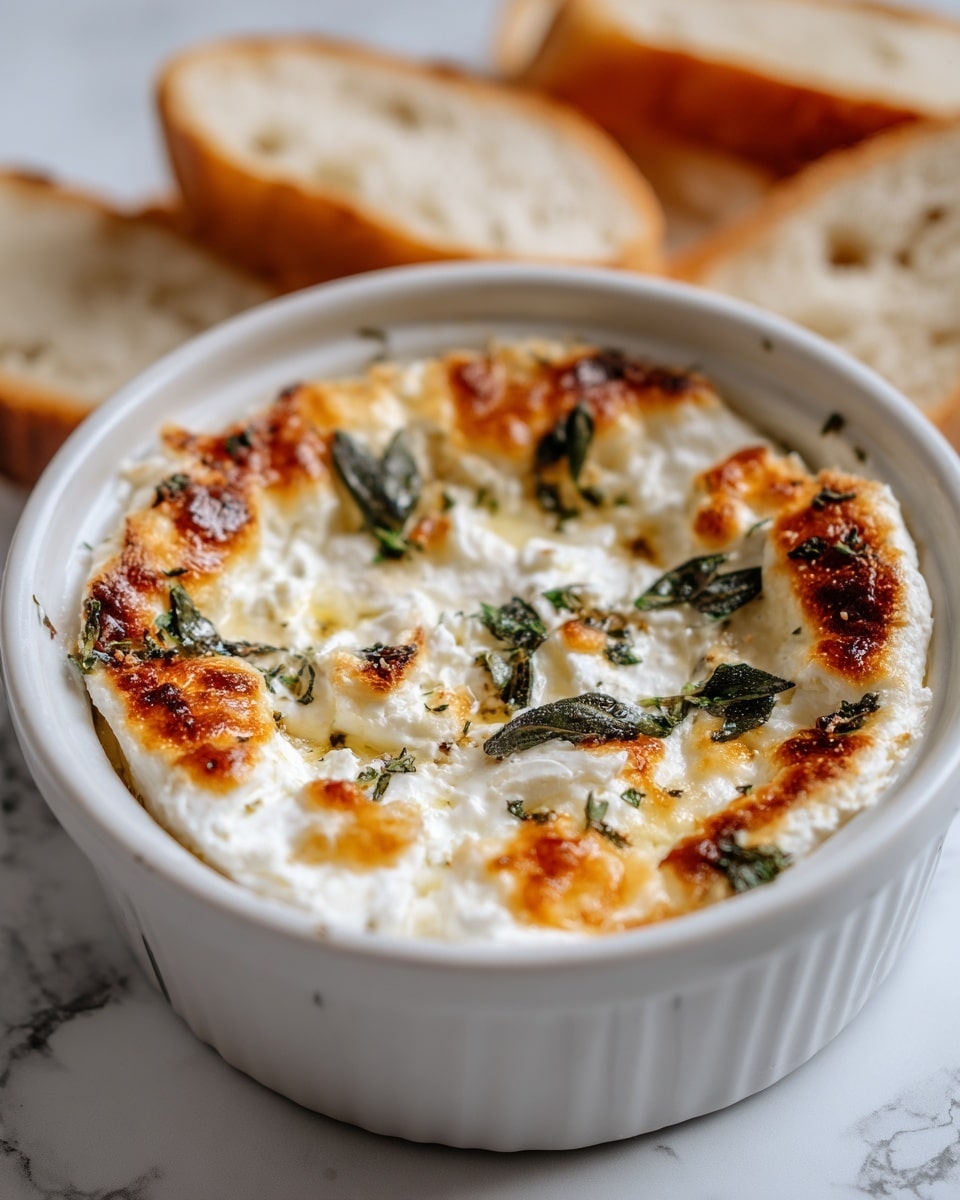 Crispy Baked Boursin Recipe - Recipe Image