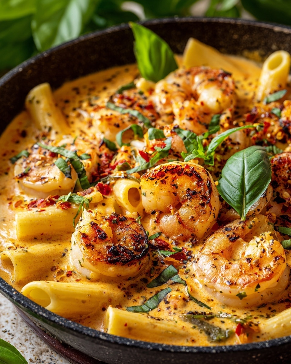 Creamy Sun-Dried Tomato and Shrimp Pasta Recipe - Recipe Image