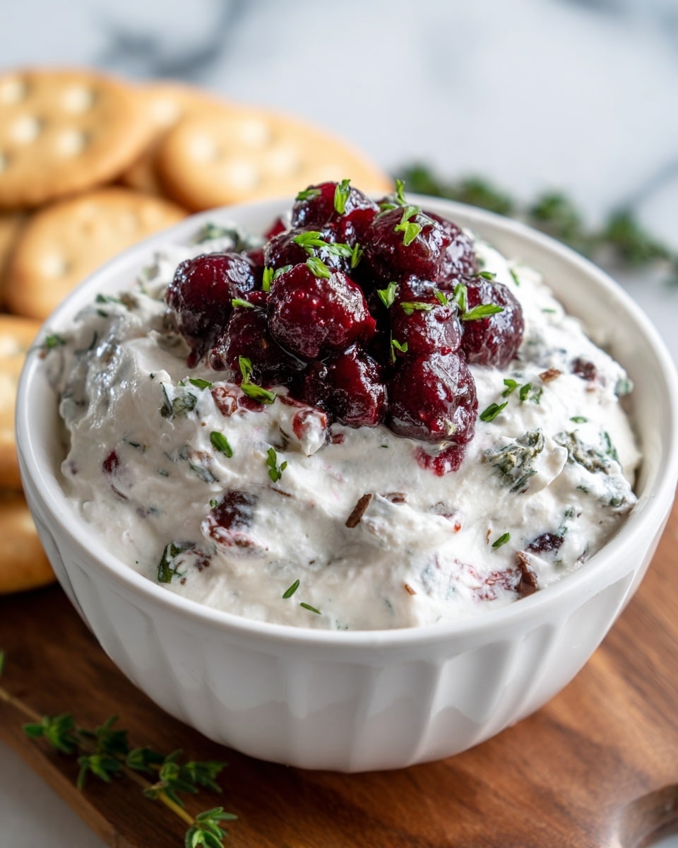 Holiday Cranberry Jalapeño Cream Cheese Dip Recipe - Recipe Image