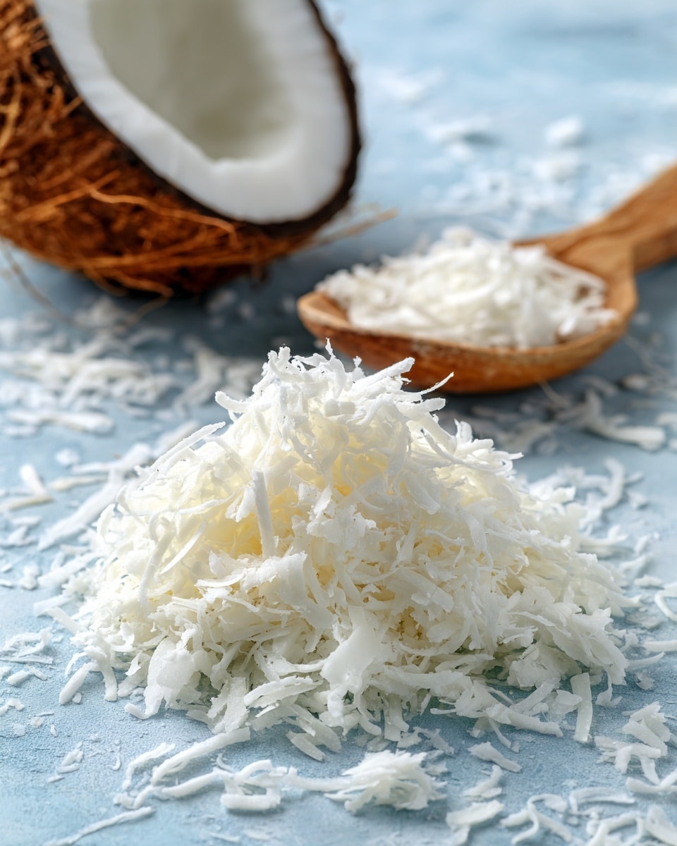 Toasted Coconut Flakes with Optional Sweetened or Savory Variations Recipe - Recipe Image
