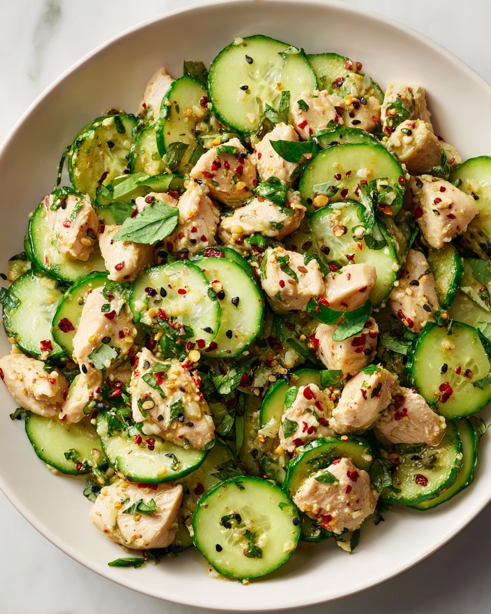 California Roll Cucumber Salad Recipe - Recipe Image