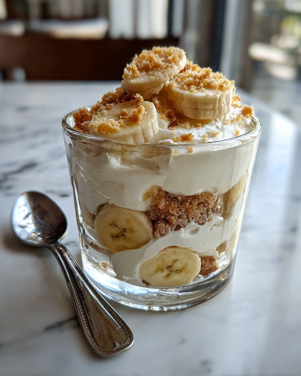 Creamy Keto Sugar-Free Banana Pudding Recipe - Recipe Image