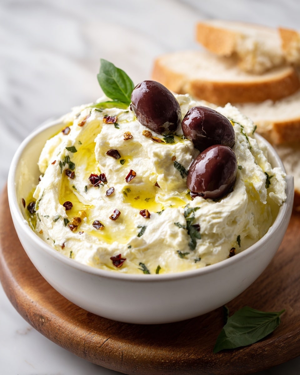 Cream Cheese & Feta Olive Spread Recipe - Recipe Image