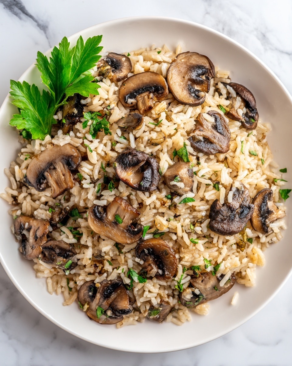 Farro with Wild Mushrooms Recipe - Recipe Image