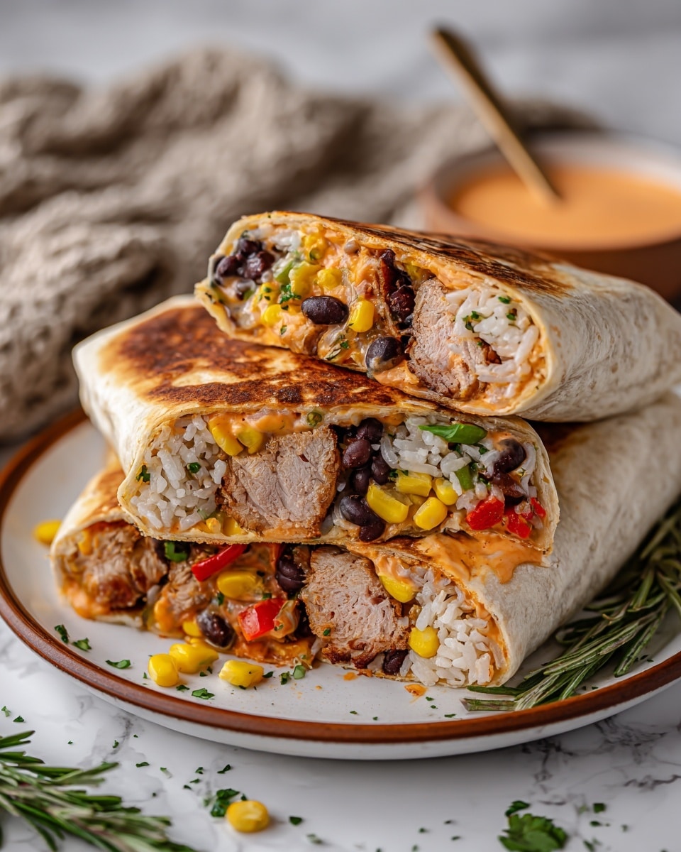 Southwest Chicken Wraps Recipe - Recipe Image