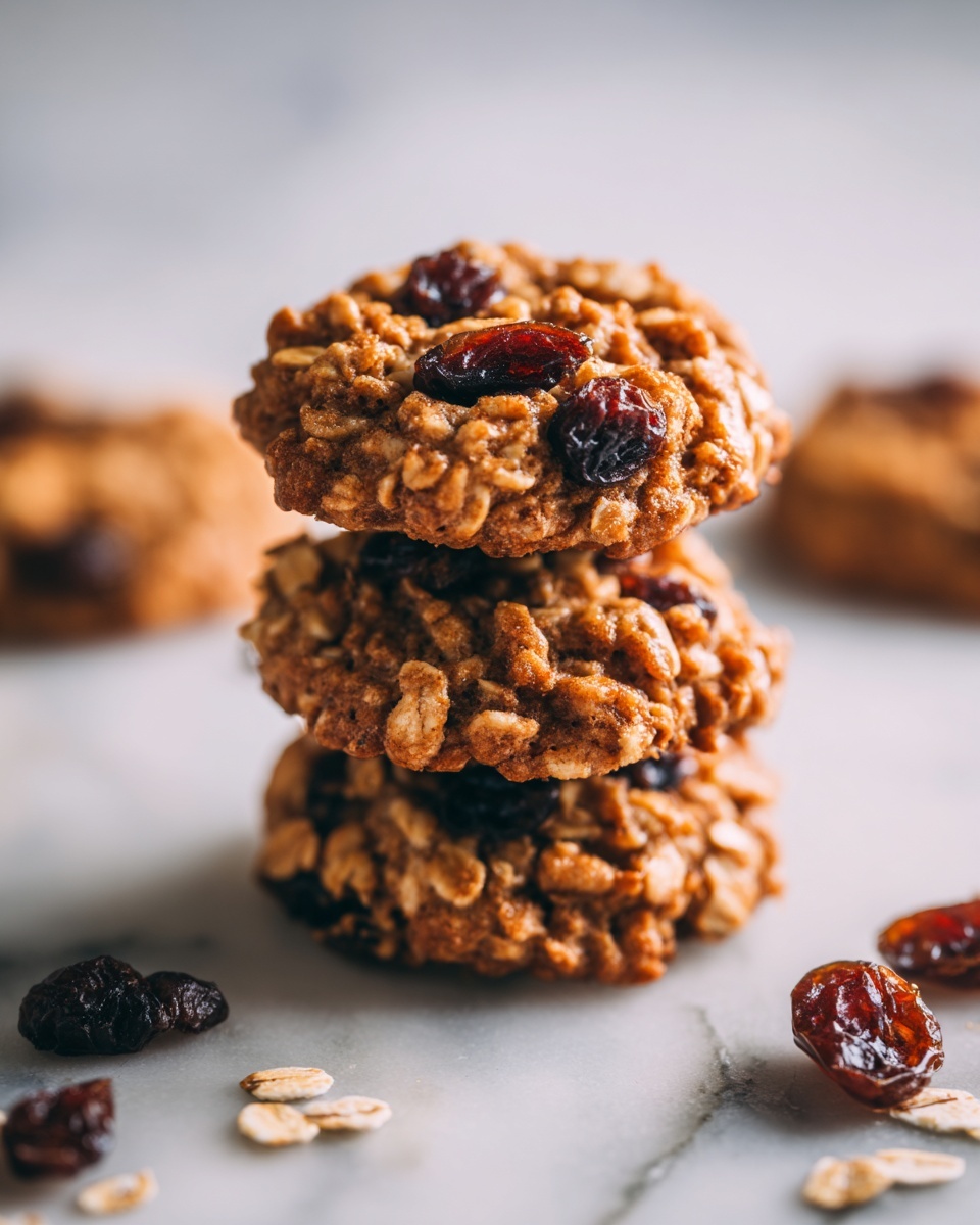 Soft & Chewy Oatmeal Raisin Cookies Recipe - Recipe Image