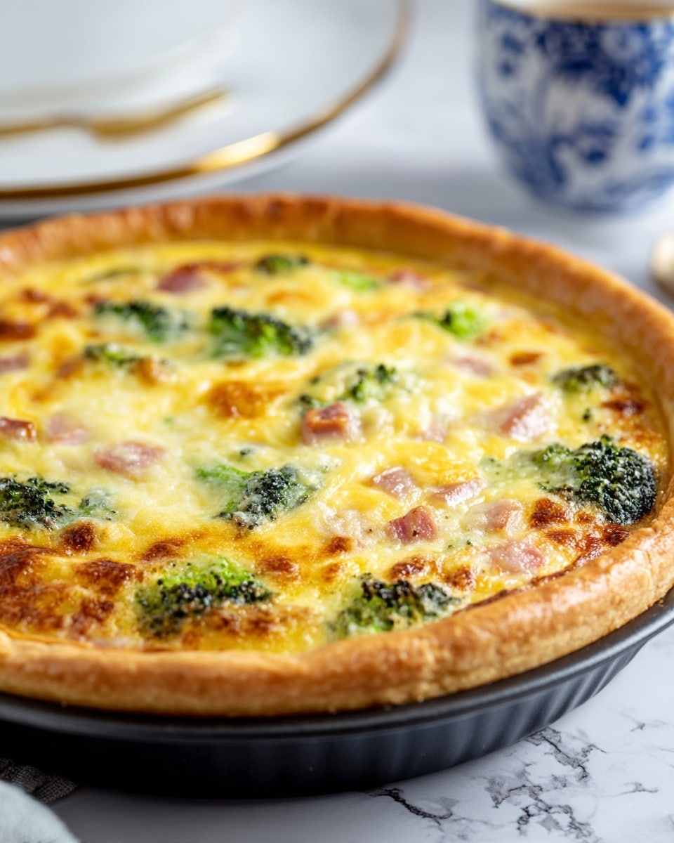 Broccolini Frittata with Bacon and Parmesan Recipe - Recipe Image