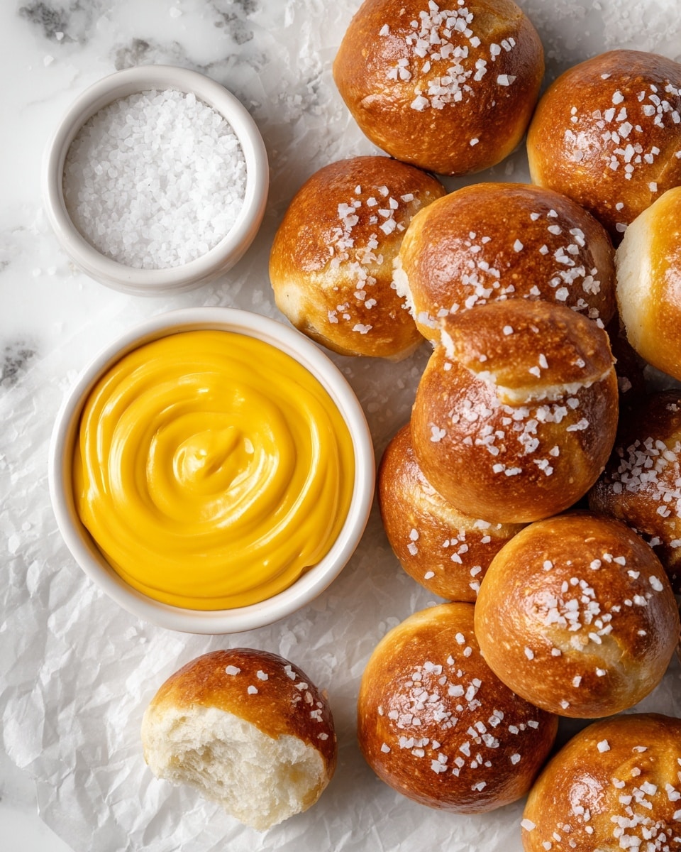 Easy Sourdough Pretzel Bites Recipe - Recipe Image
