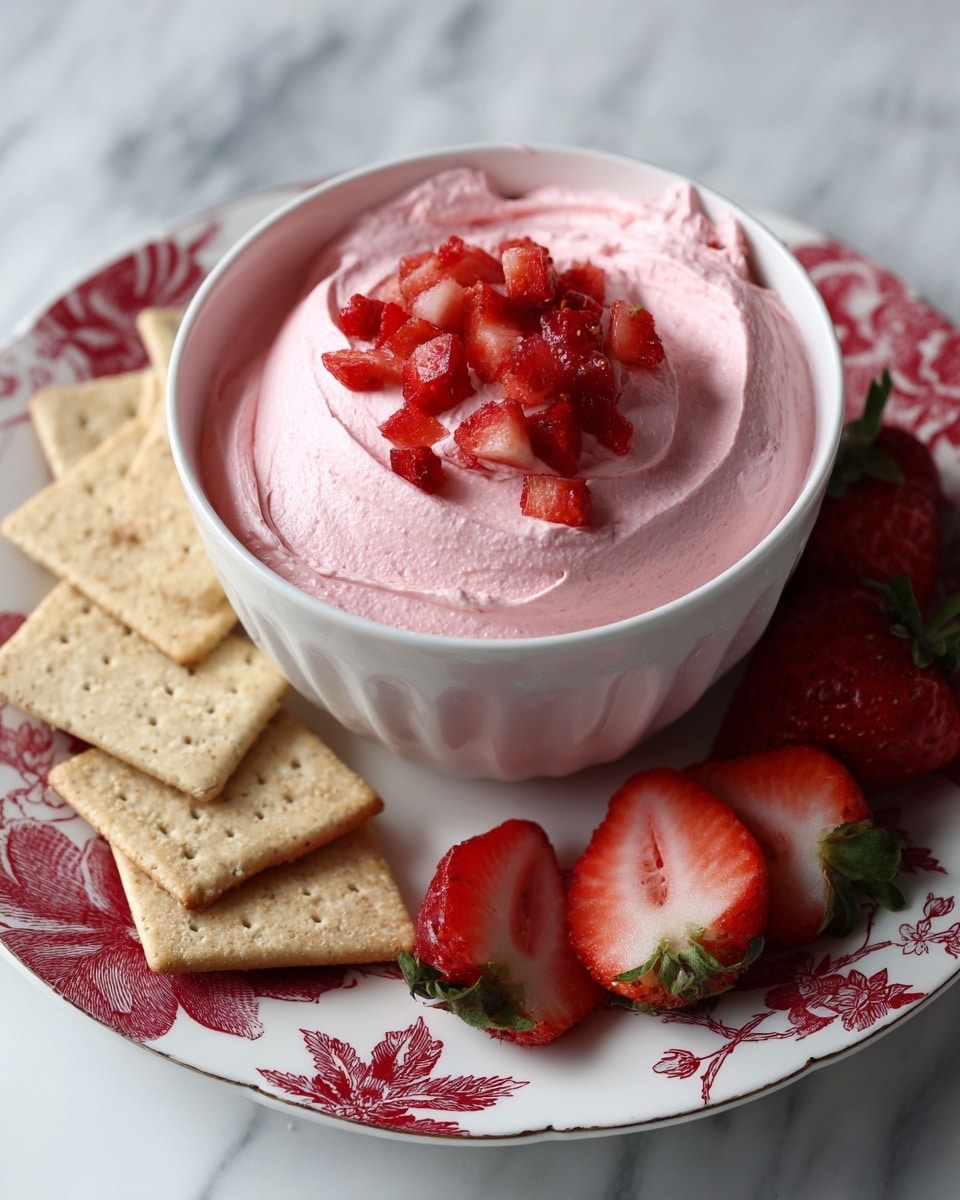 Strawberry Shortcake Dessert Dip Recipe - Recipe Image