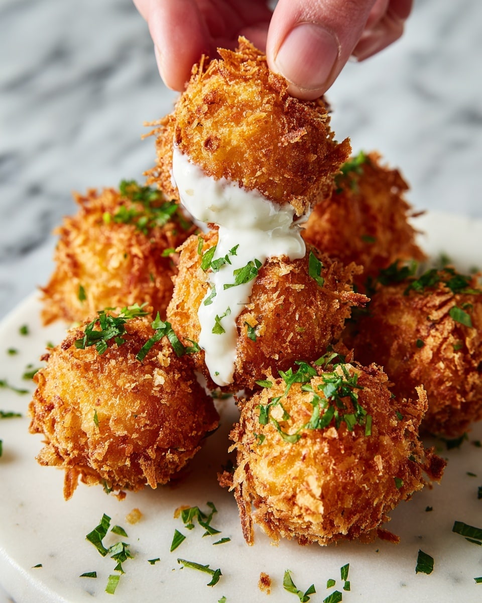 Crispy Hashbrown and Sausage Bites Recipe - Recipe Image
