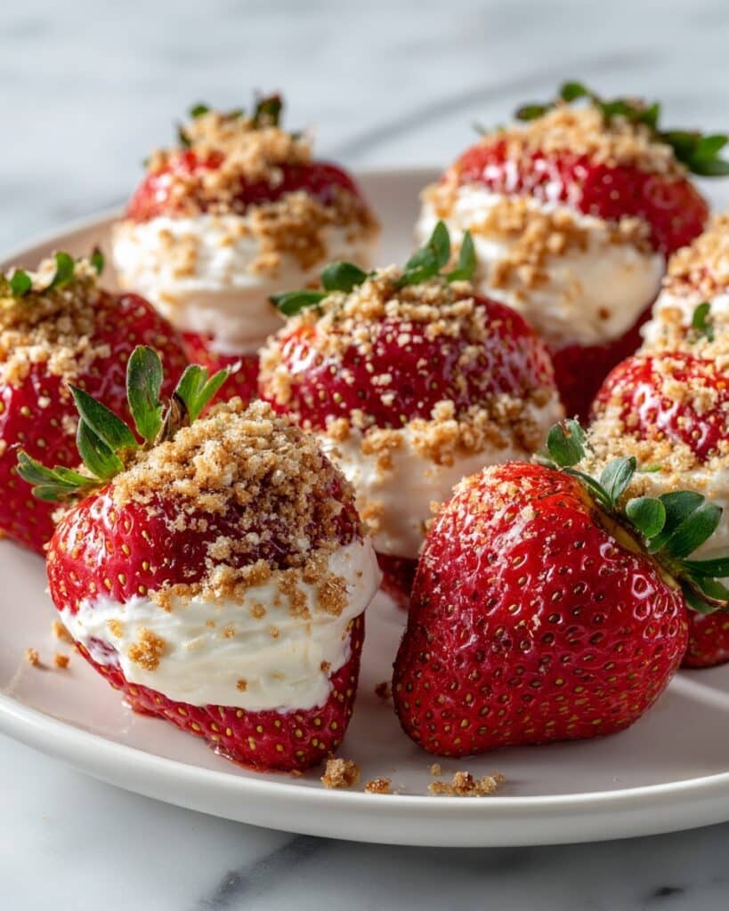Cheesecake Deviled Strawberries Recipe