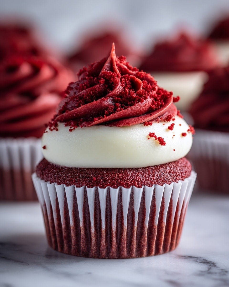 Irresistible Red Velvet Cupcakes Recipe - Recipe Image