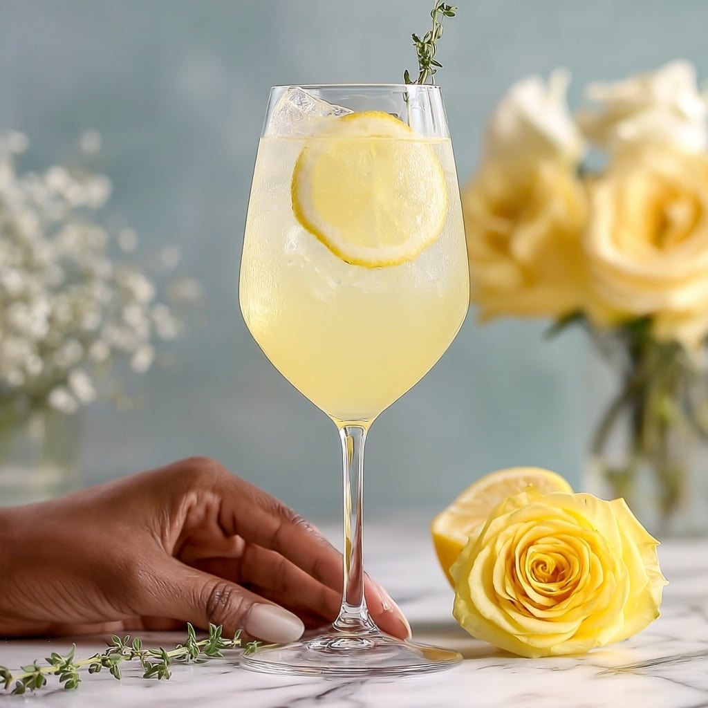 Alcoholic Limoncello Spritz Recipe - Recipe Image