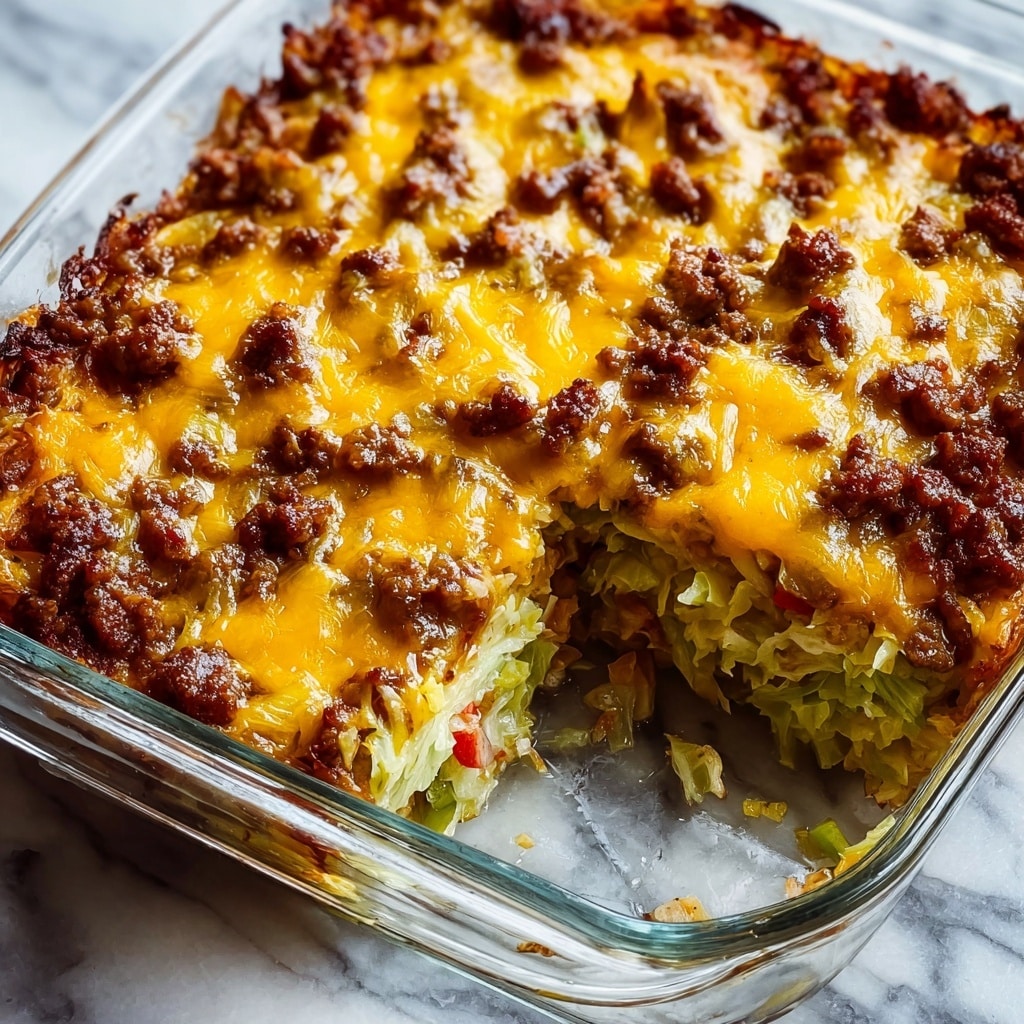 Southern Style Cabbage Beef Bake Recipe - Recipe Image