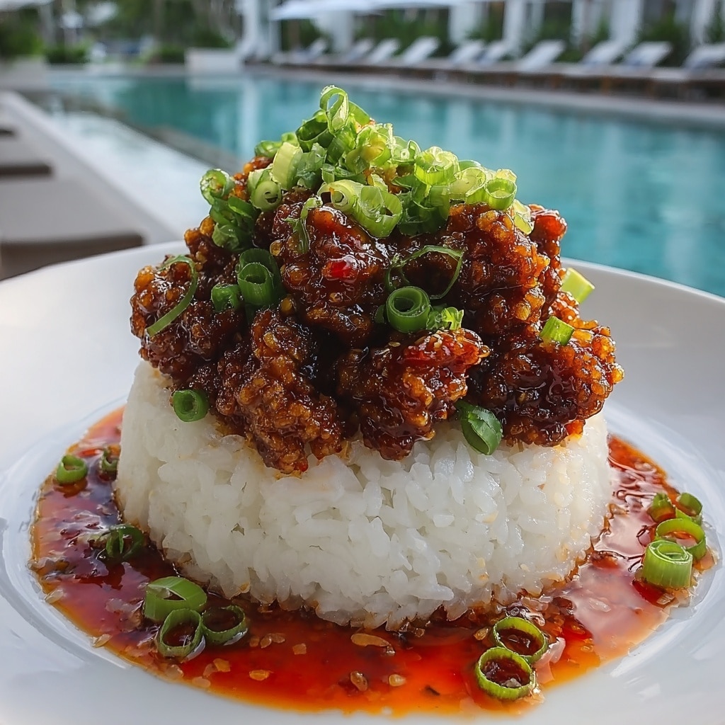 Ground Orange Chicken Recipe - Recipe Image