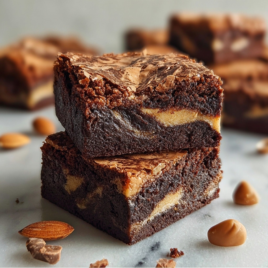 Peanut Butter Swirl Brownies Recipe - Recipe Image