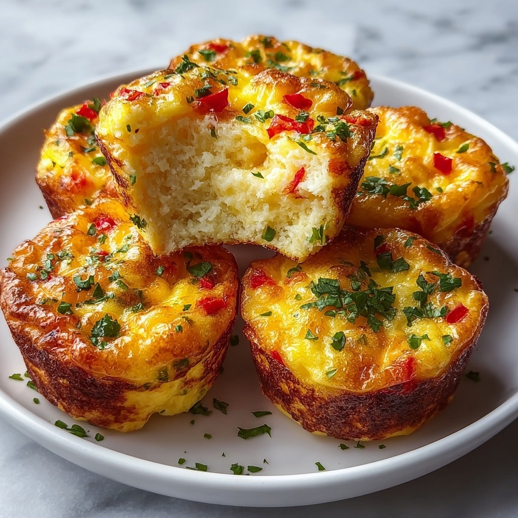 Cheesy Protein Egg Muffins Recipe - Recipe Image