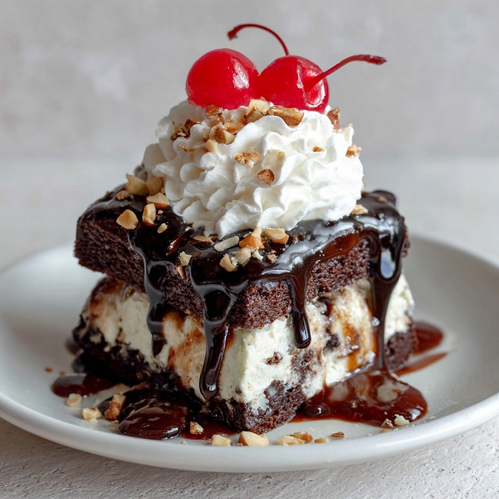 Ultimate English Brownie Sundae Recipe - Recipe Image