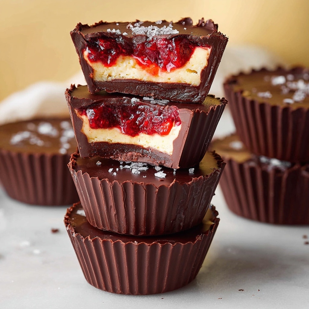 Vegan Peanut Butter and Berry Jelly Cups Recipe - Recipe Image
