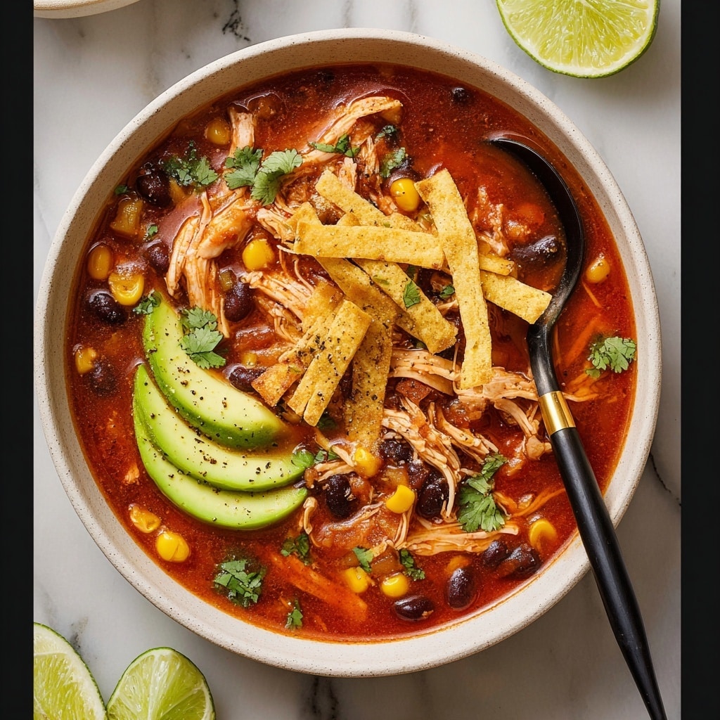 Chicken Tortilla Soup Recipe - Recipe Image