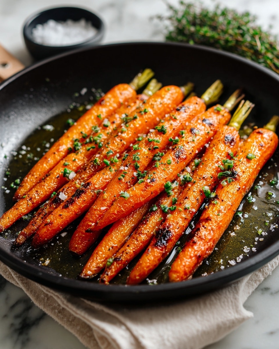 Honey Garlic Roasted Carrots Recipe - Recipe Image